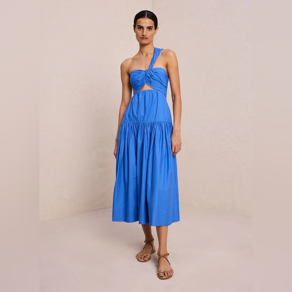 ALC Aubrey Cotton Midi Dress